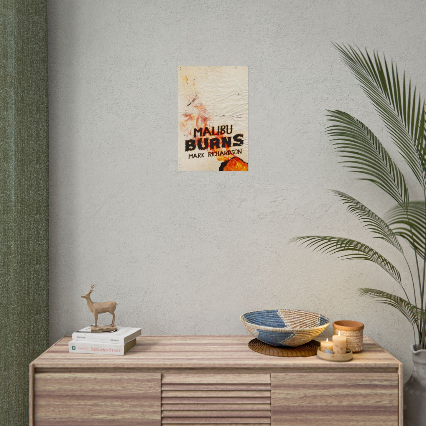 Malibu Burns - Poster