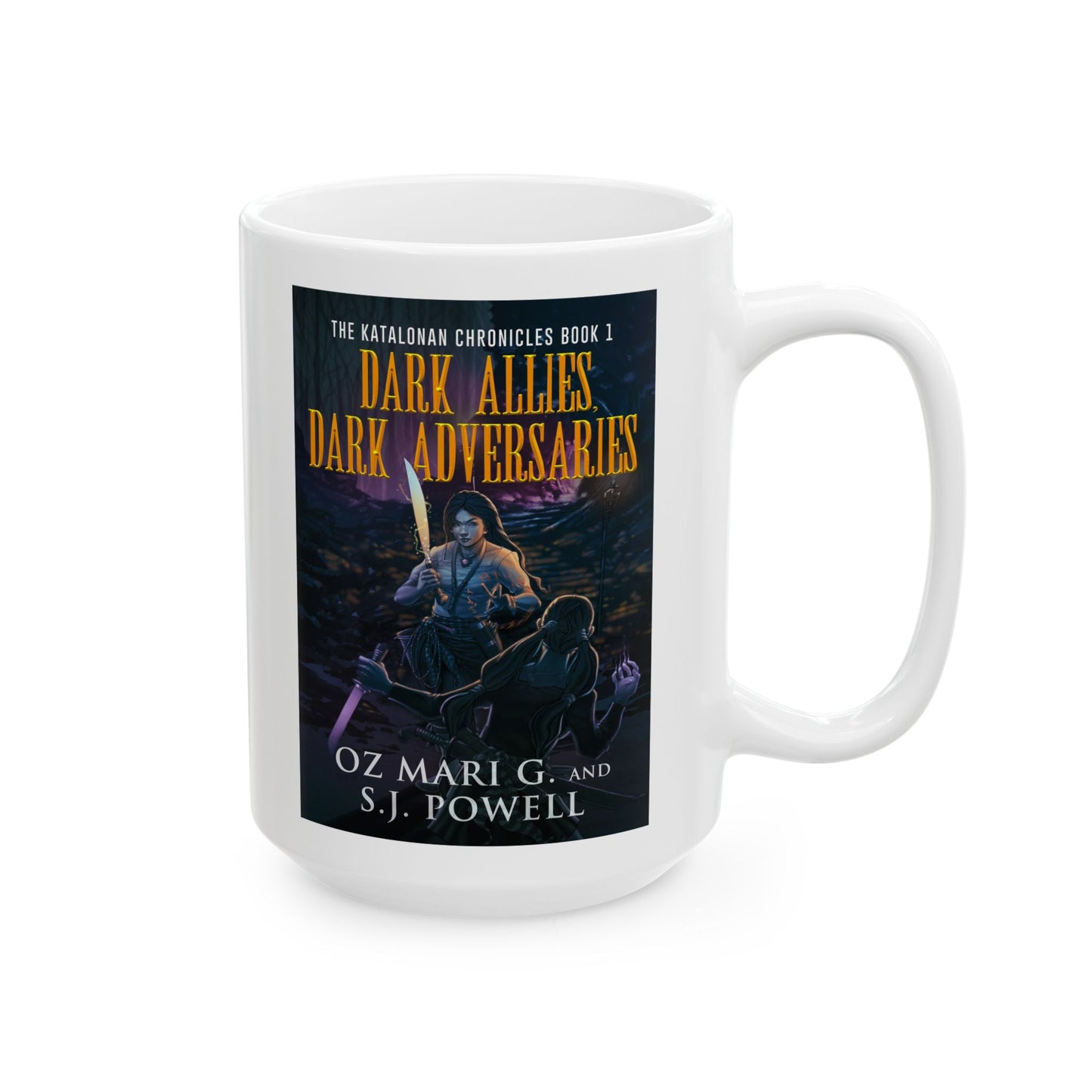 Dark Allies, Dark Adversaries - White Coffee Mug
