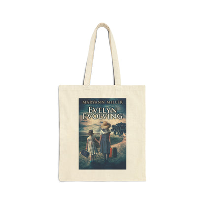 Evelyn Evolving - Cotton Canvas Tote Bag
