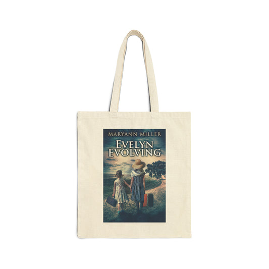 Evelyn Evolving - Cotton Canvas Tote Bag