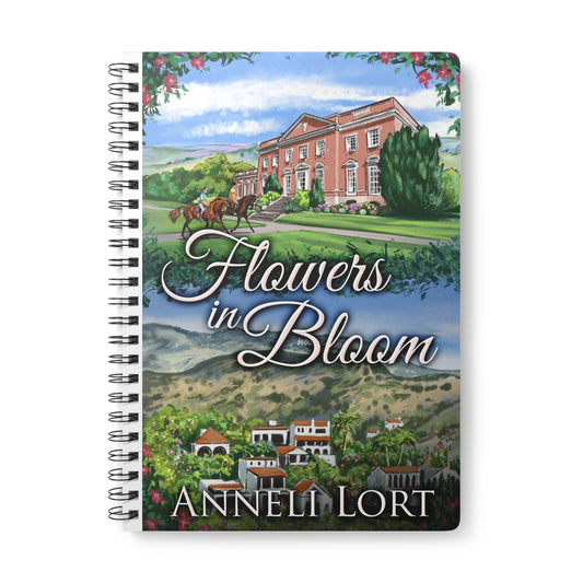 Flowers In Bloom - A5 Wirebound Notebook