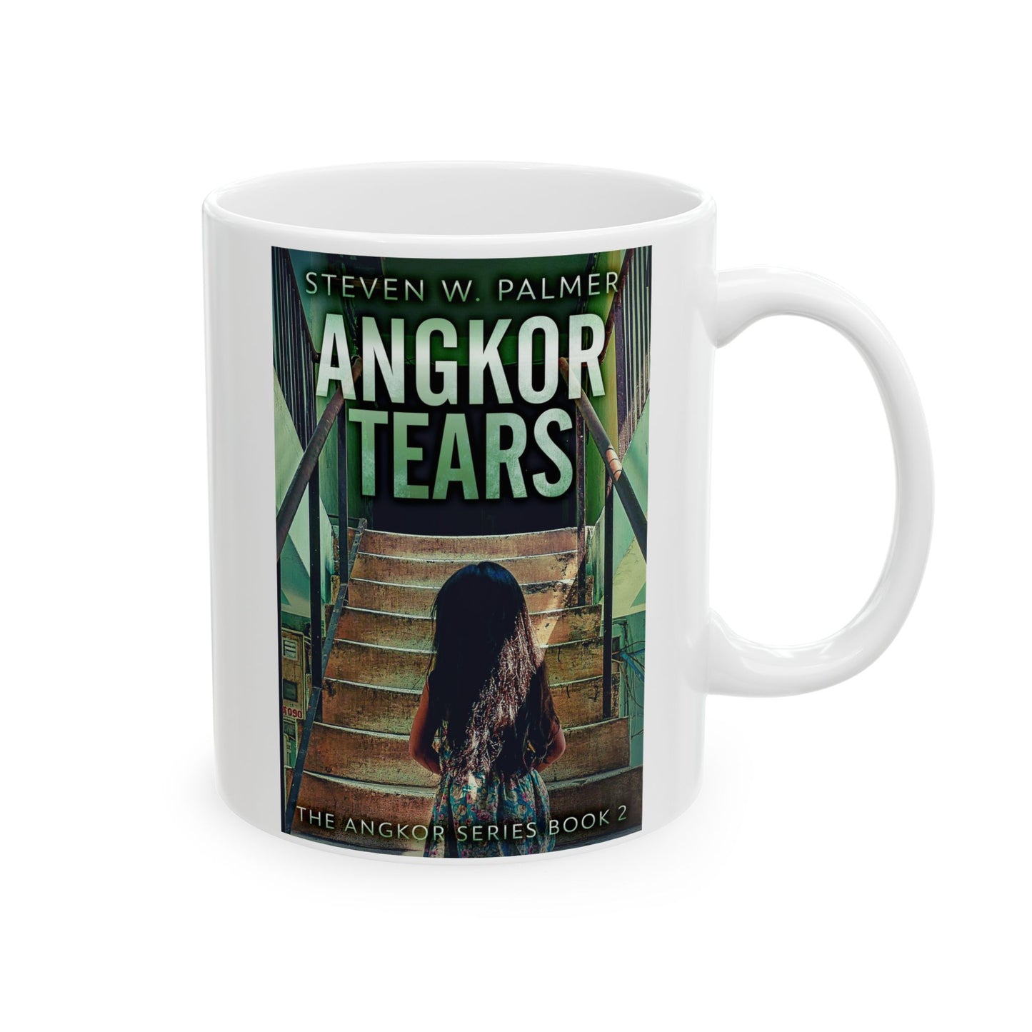 Angkor Tears - White Coffee Mug