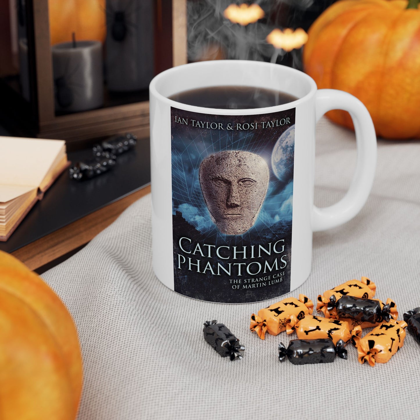 Catching Phantoms - White Coffee Mug