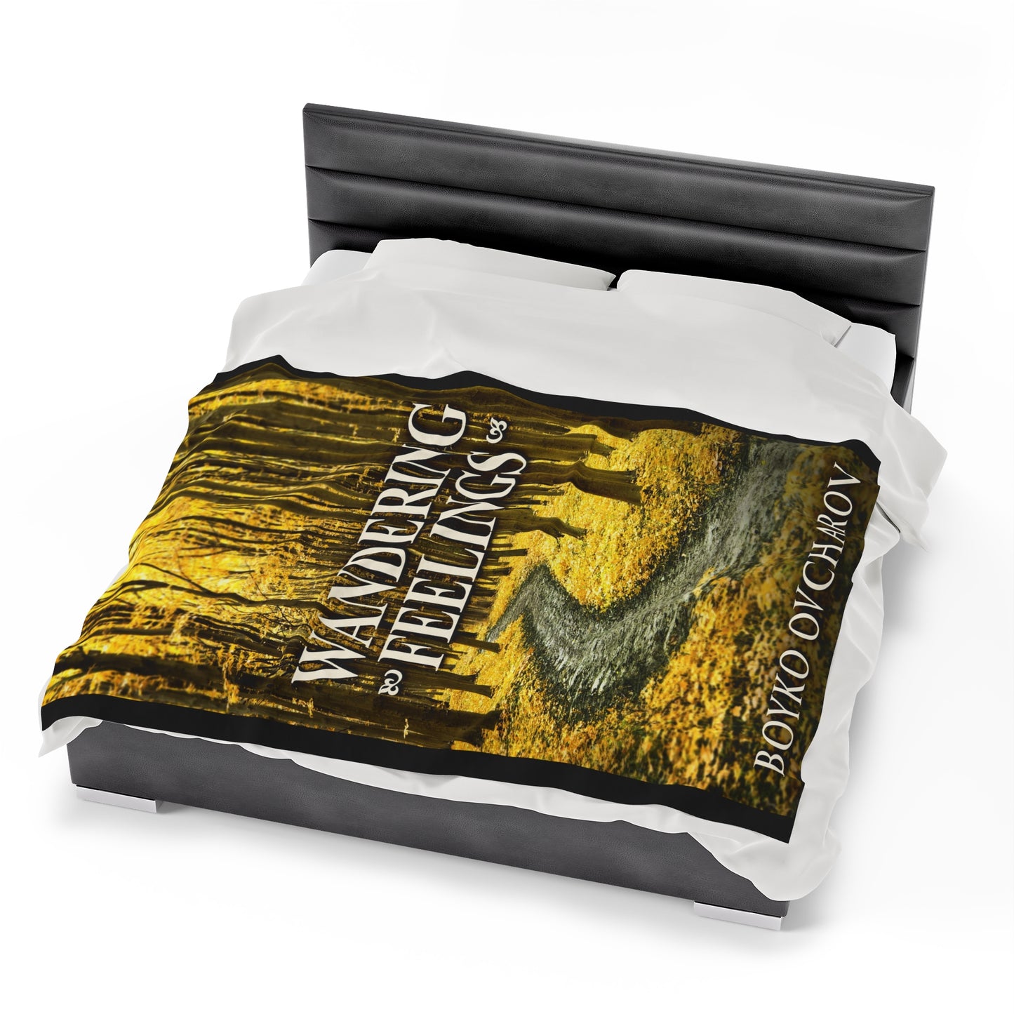 Wandering Feelings - Velveteen Plush Blanket