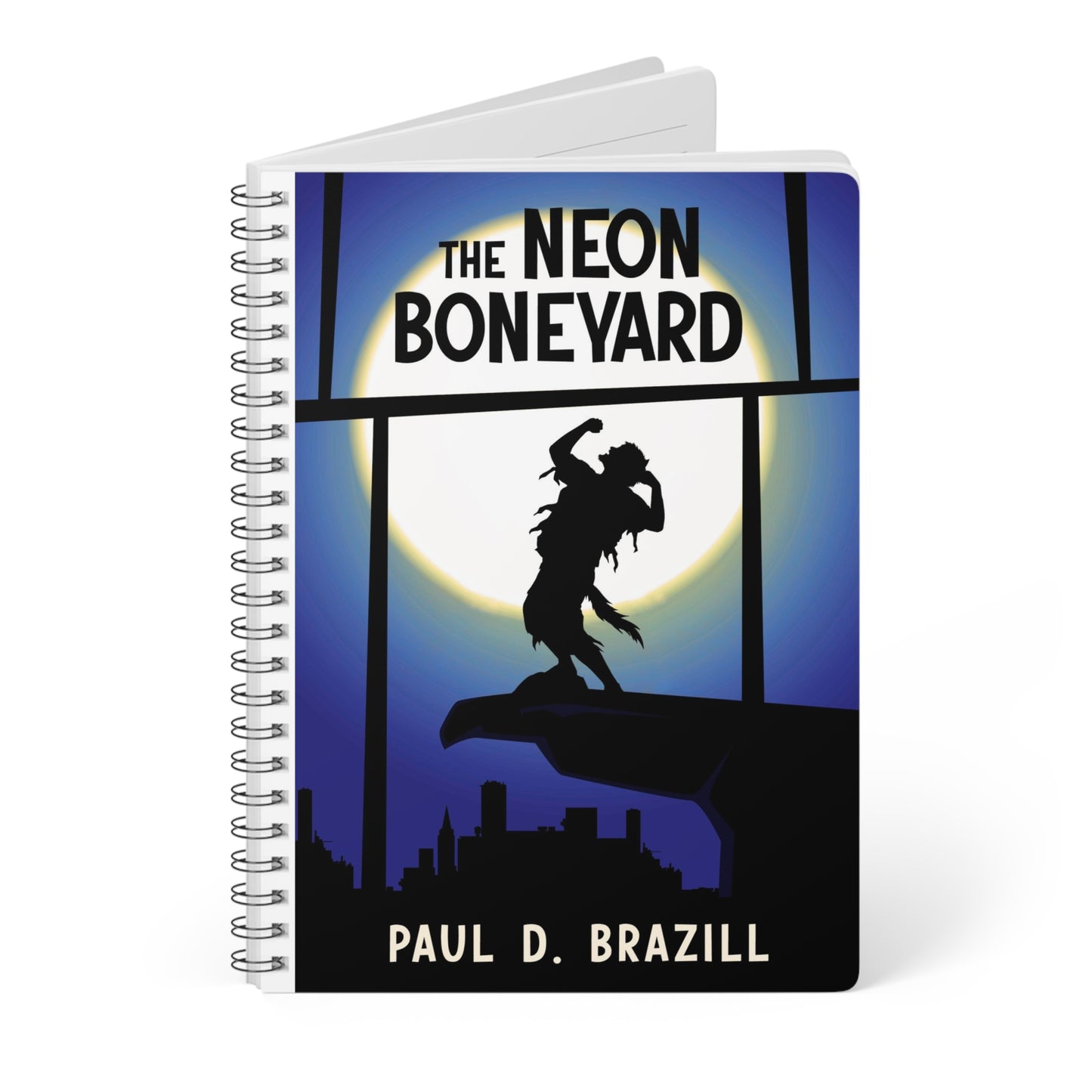 The Neon Boneyard - A5 Wirebound Notebook