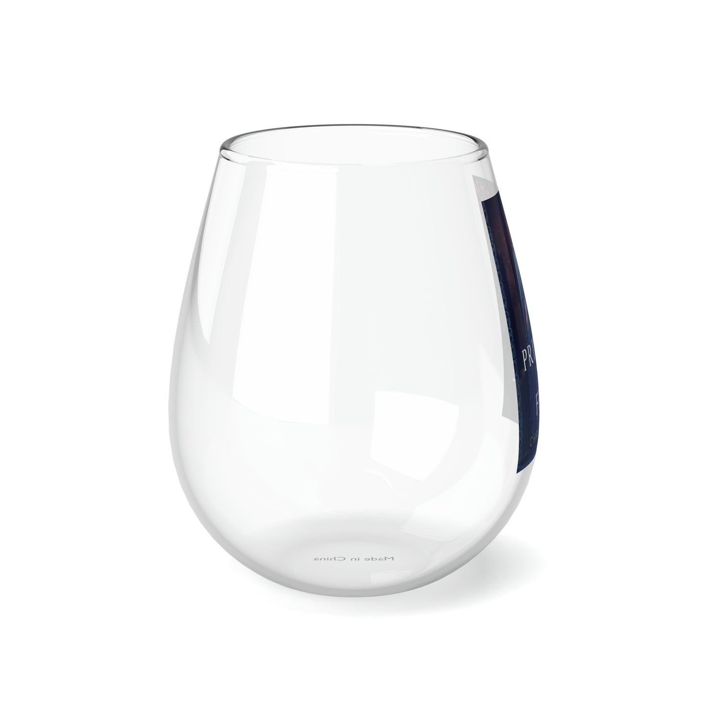 Princess Of France - Stemless Wine Glass, 11.75oz
