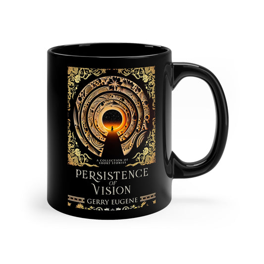 Persistence Of Vision - Black Coffee Mug