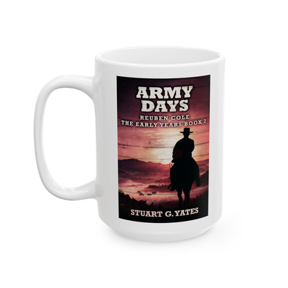 Army Days - White Coffee Mug