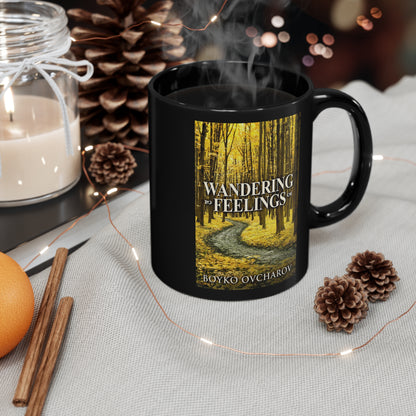 Wandering Feelings - Black Coffee Mug