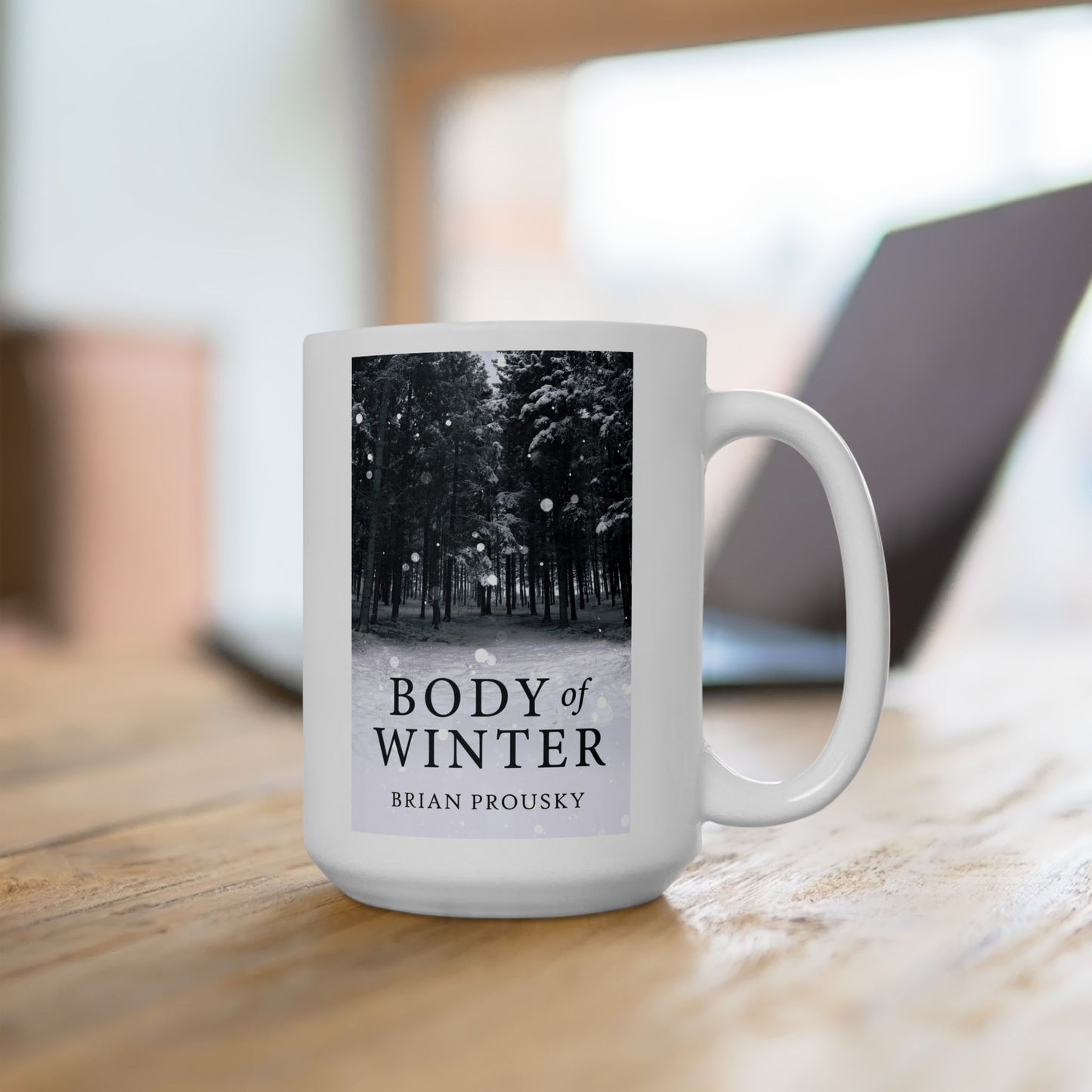 Body Of Winter - White Coffee Mug