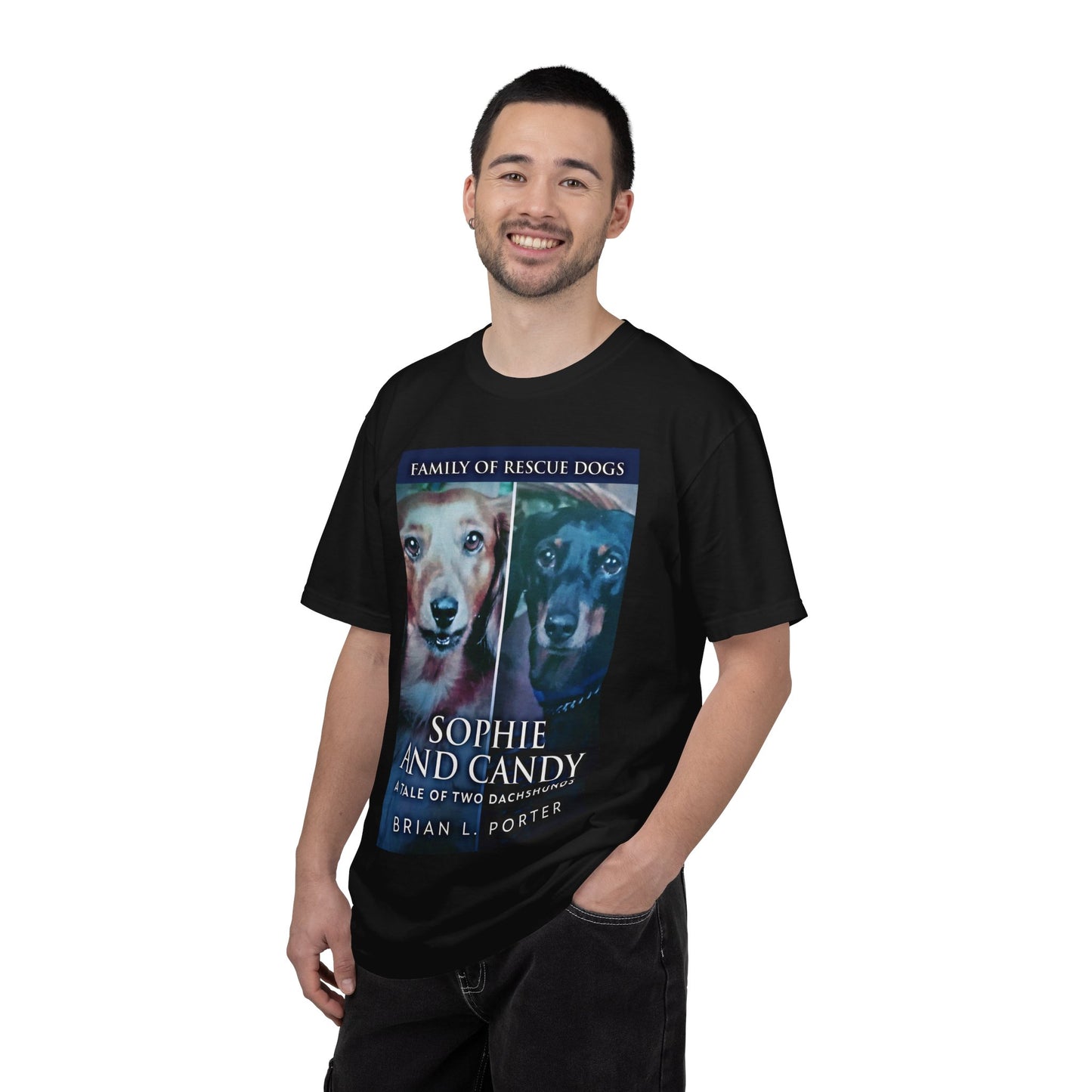 Sophie and Candy - A Tale of Two Dachshunds - Unisex T-Shirt