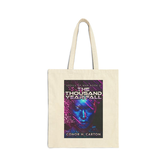 The Thousand Year Fall - Cotton Canvas Tote Bag