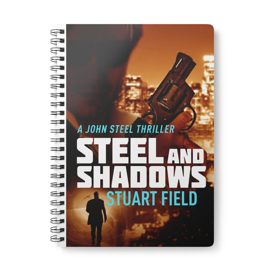 Steel And Shadows - A5 Wirebound Notebook
