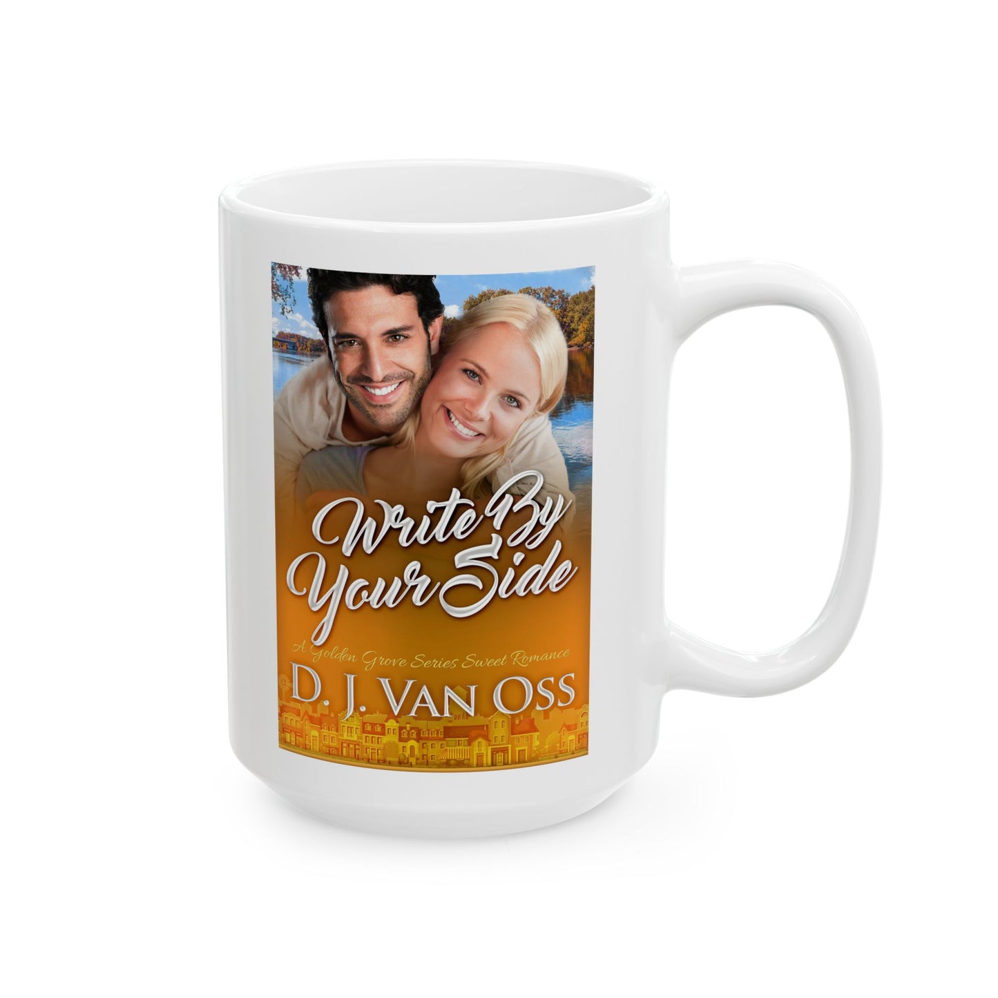 Write By Your Side - White Coffee Mug
