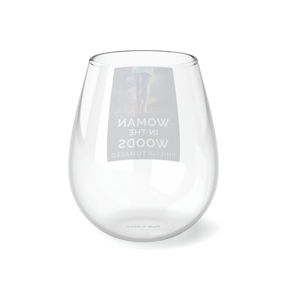 Woman in the Woods - Stemless Wine Glass, 11.75oz
