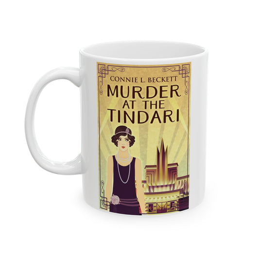 Murder At The Tindari - White Coffee Mug