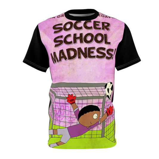 Soccer School Madness! - Unisex All-Over Print Cut & Sew T-Shirt