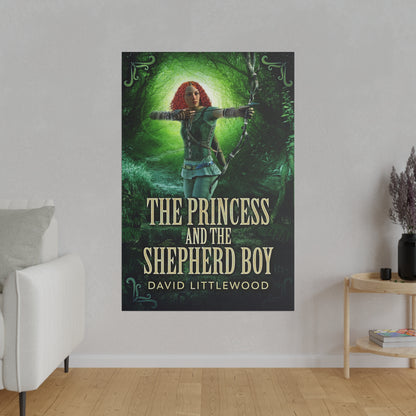 The Princess And The Shepherd Boy - Canvas