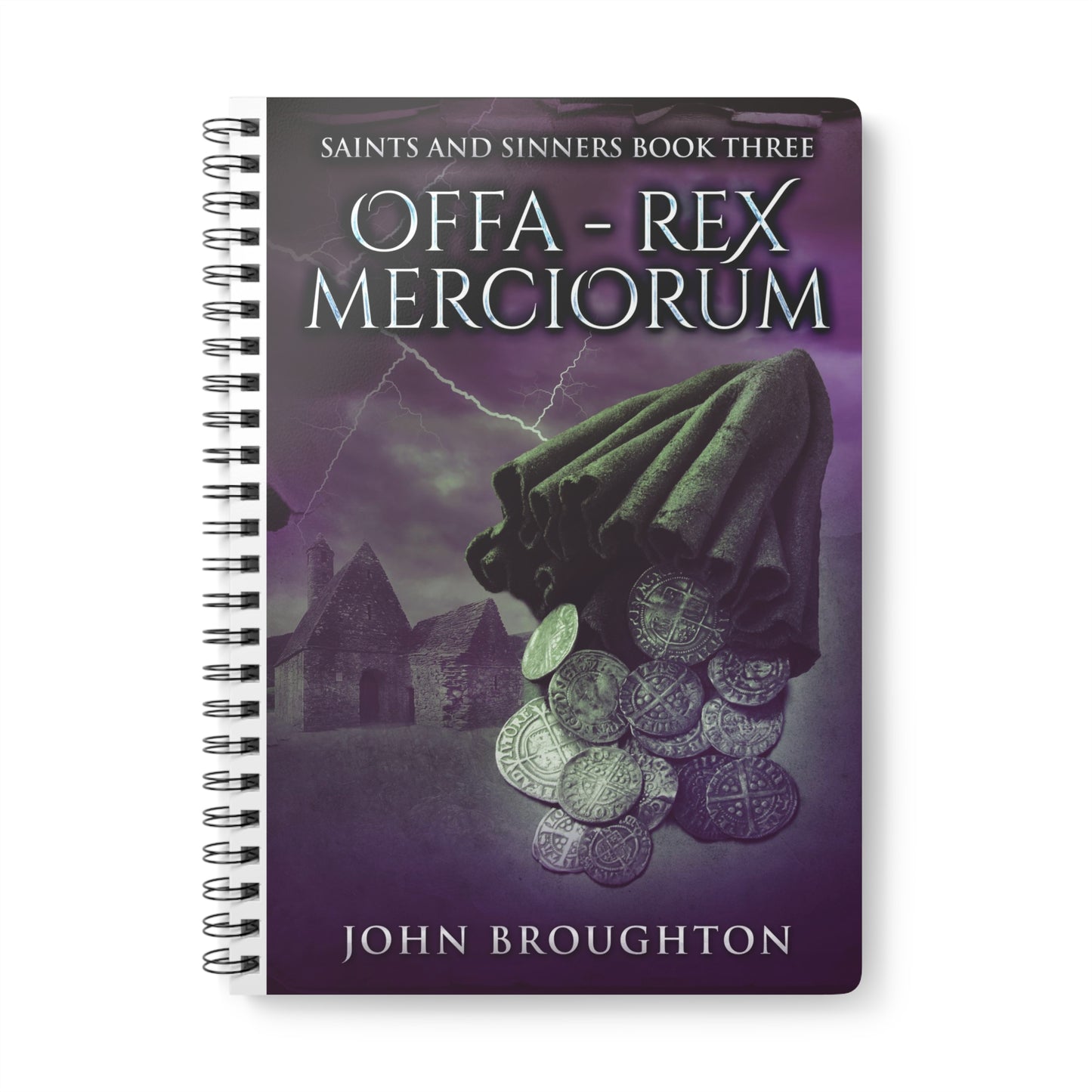 Offa - Rex Merciorum - A5 Wirebound Notebook