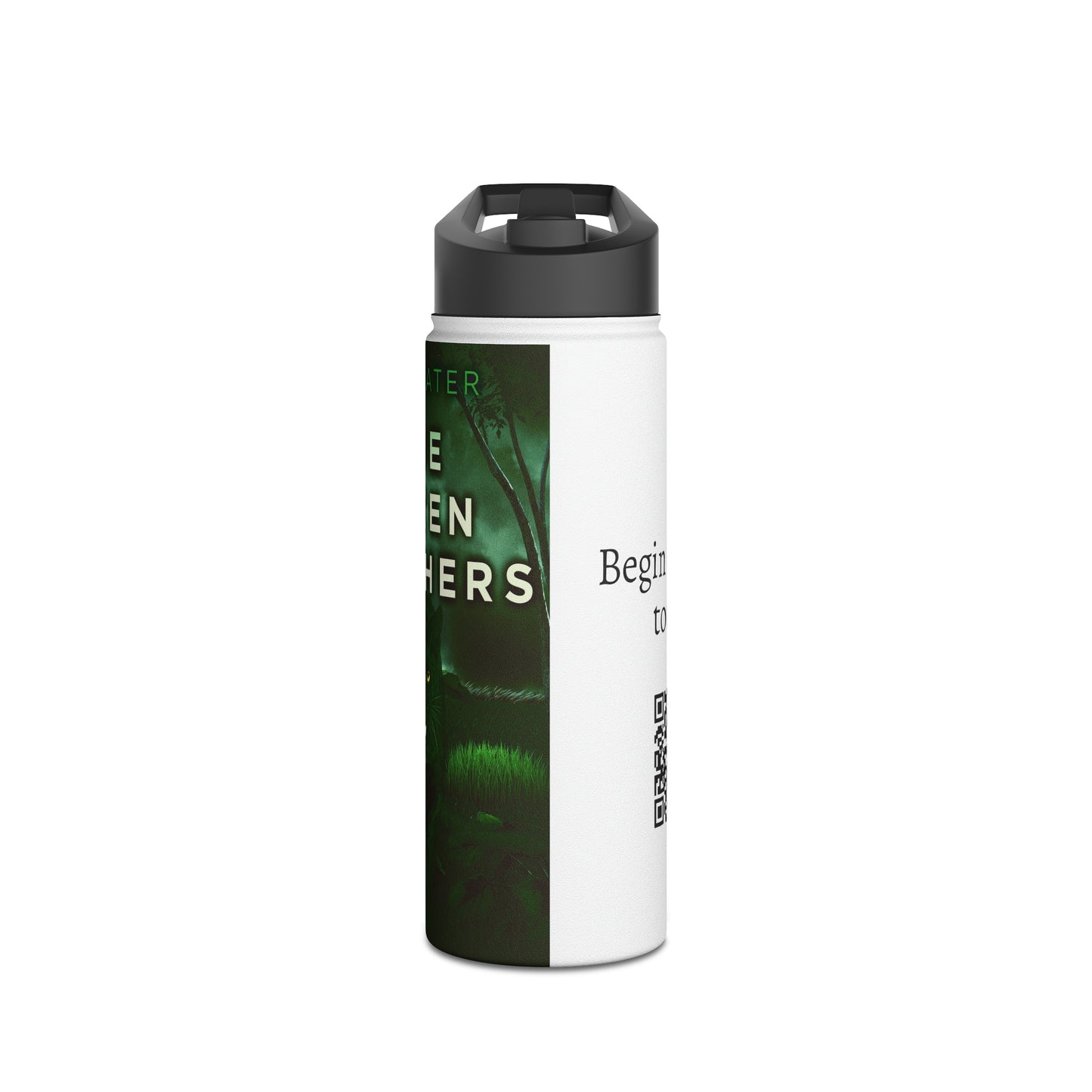 The Green Panthers - Stainless Steel Water Bottle