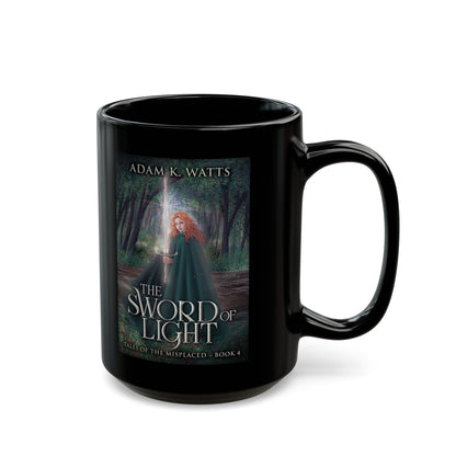 The Sword of Light - Black Coffee Mug