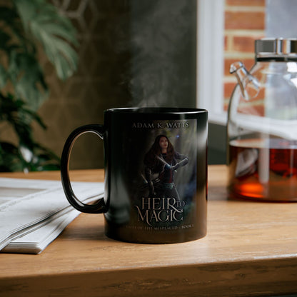 Heir To Magic - Black Coffee Mug