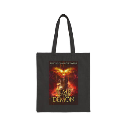 Time Of The Demon - Cotton Canvas Tote Bag