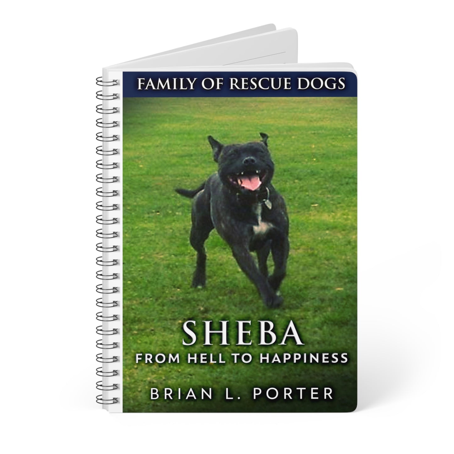 Sheba - From Hell to Happiness - A5 Wirebound Notebook