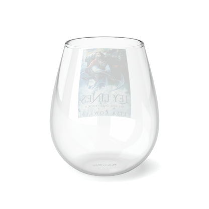 Ley Lines - Stemless Wine Glass, 11.75oz