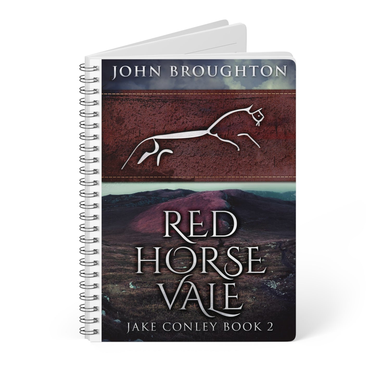 Red Horse Vale - A5 Wirebound Notebook