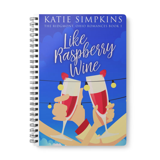 Like Raspberry Wine - A5 Wirebound Notebook