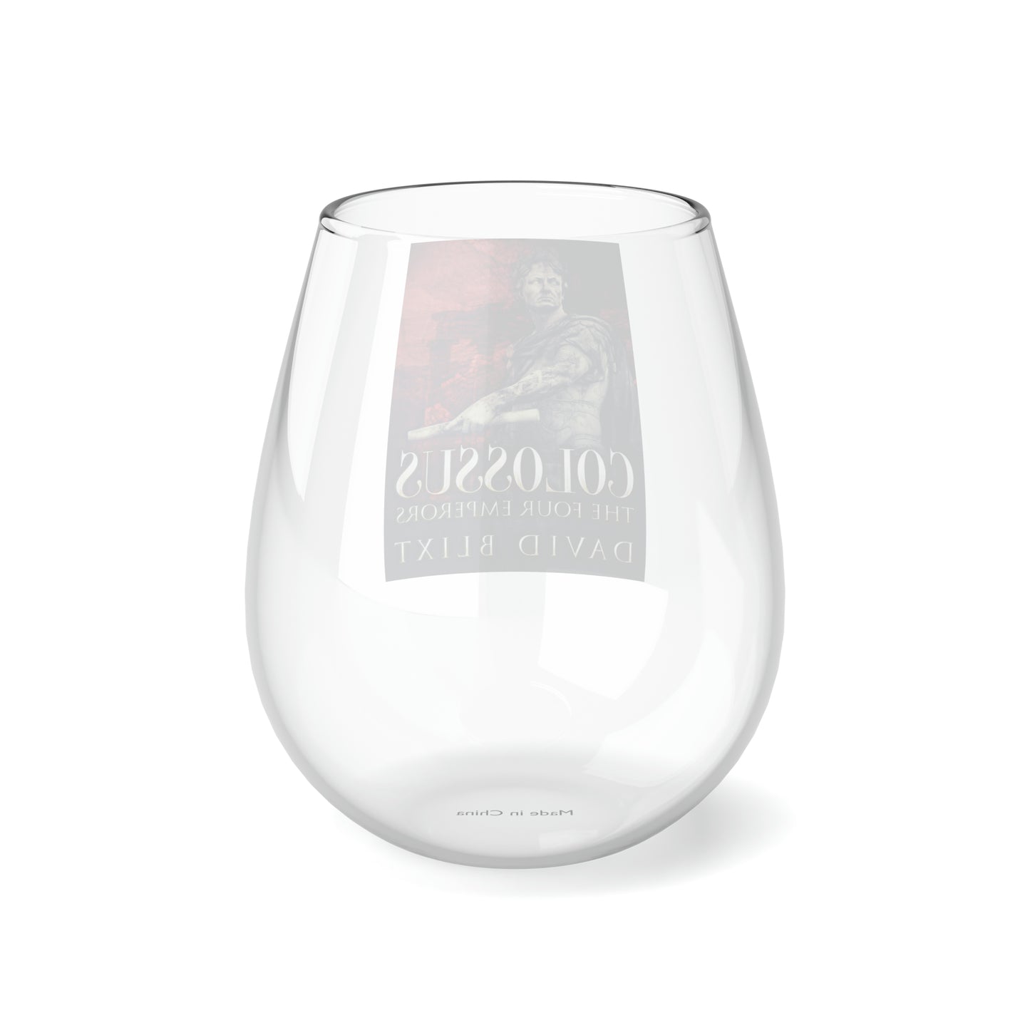 The Four Emperors - Stemless Wine Glass, 11.75oz
