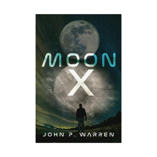 Moon X - Rolled Poster