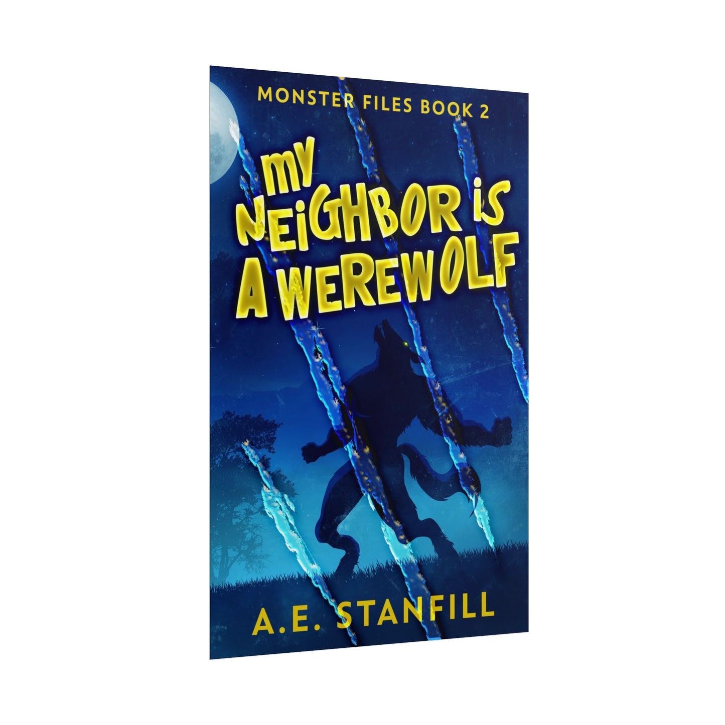 My Neighbor Is A Werewolf - Poster