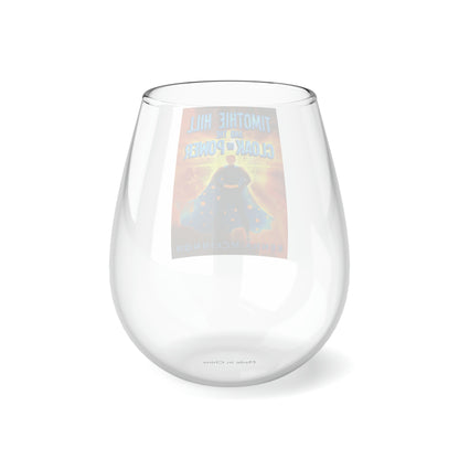 Timothie Hill and the Cloak of Power - Stemless Wine Glass, 11.75oz