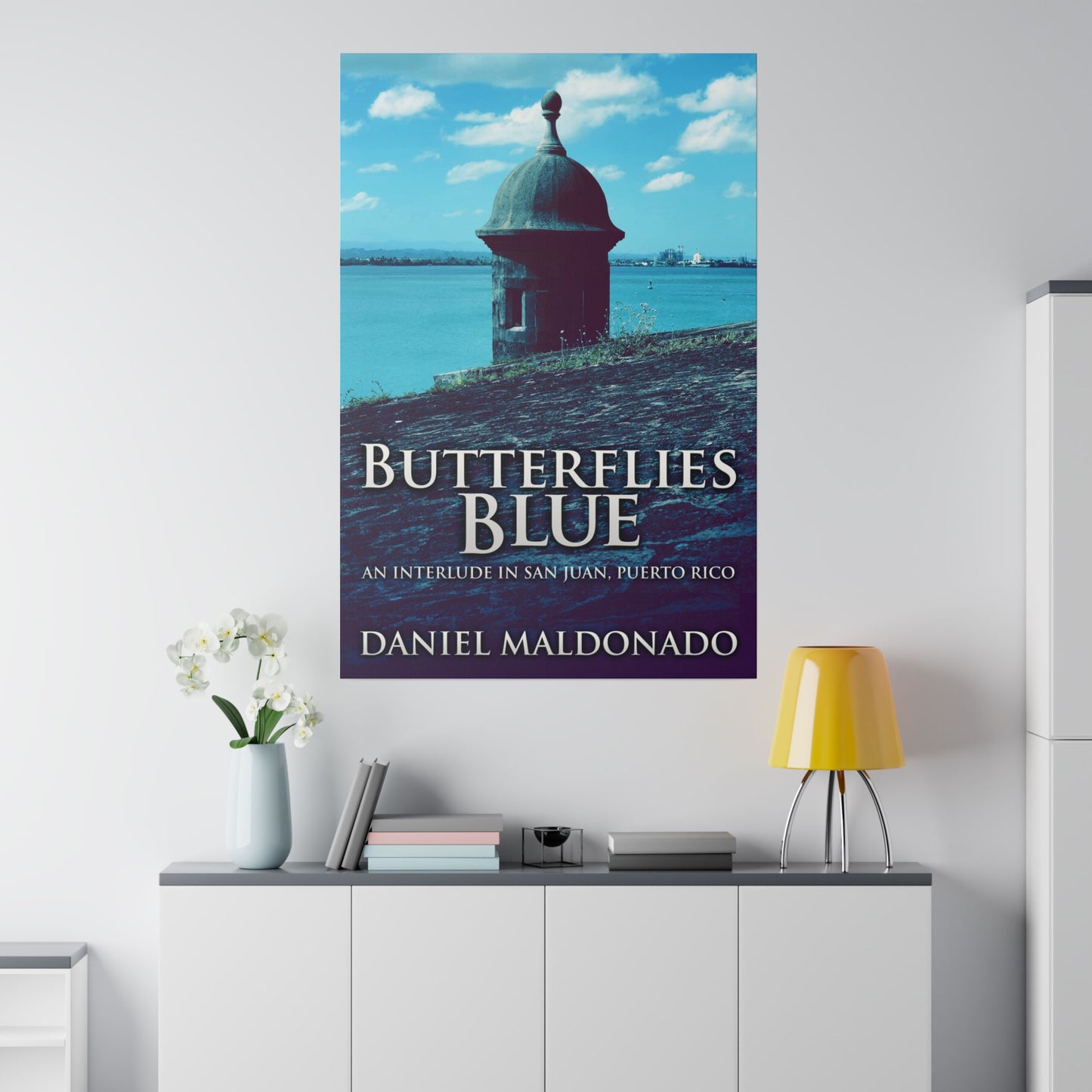 Butterflies Blue - Canvas