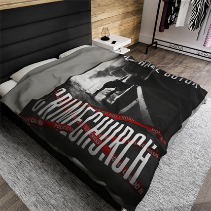 Crimechurch - Velveteen Plush Blanket