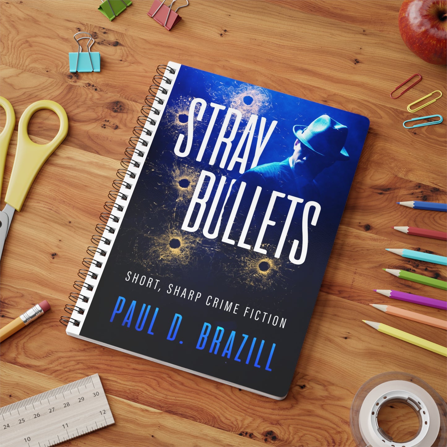 Stray Bullets - A5 Wirebound Notebook