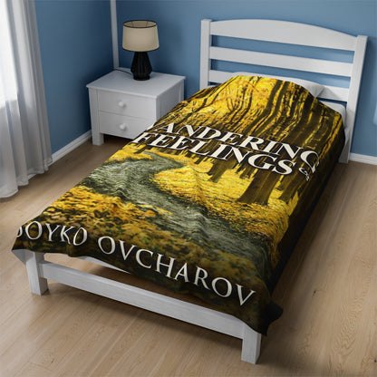 Wandering Feelings - Velveteen Plush Blanket