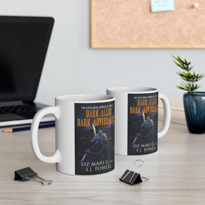 Dark Allies, Dark Adversaries - White Coffee Mug