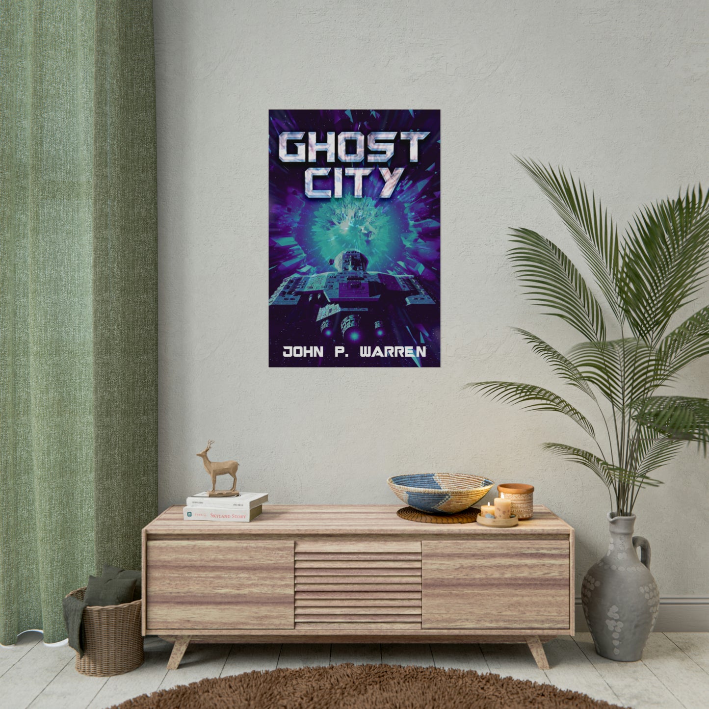 Ghost City - Rolled Poster