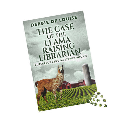 The Case of the Llama Raising Librarian - 1000 Piece Jigsaw Puzzle