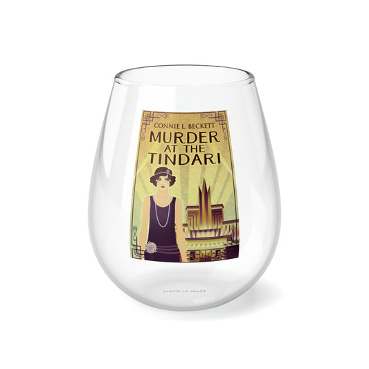 Murder At The Tindari - Stemless Wine Glass, 11.75oz