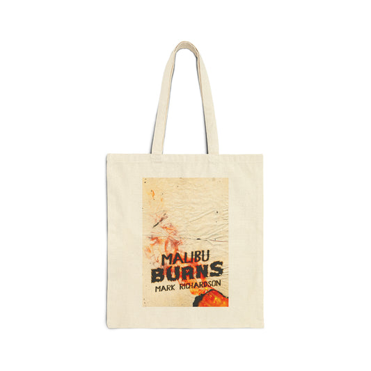 Malibu Burns - Cotton Canvas Tote Bag