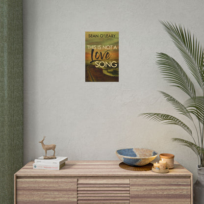 This Is Not A Love Song - Poster