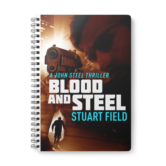 Blood And Steel - A5 Wirebound Notebook