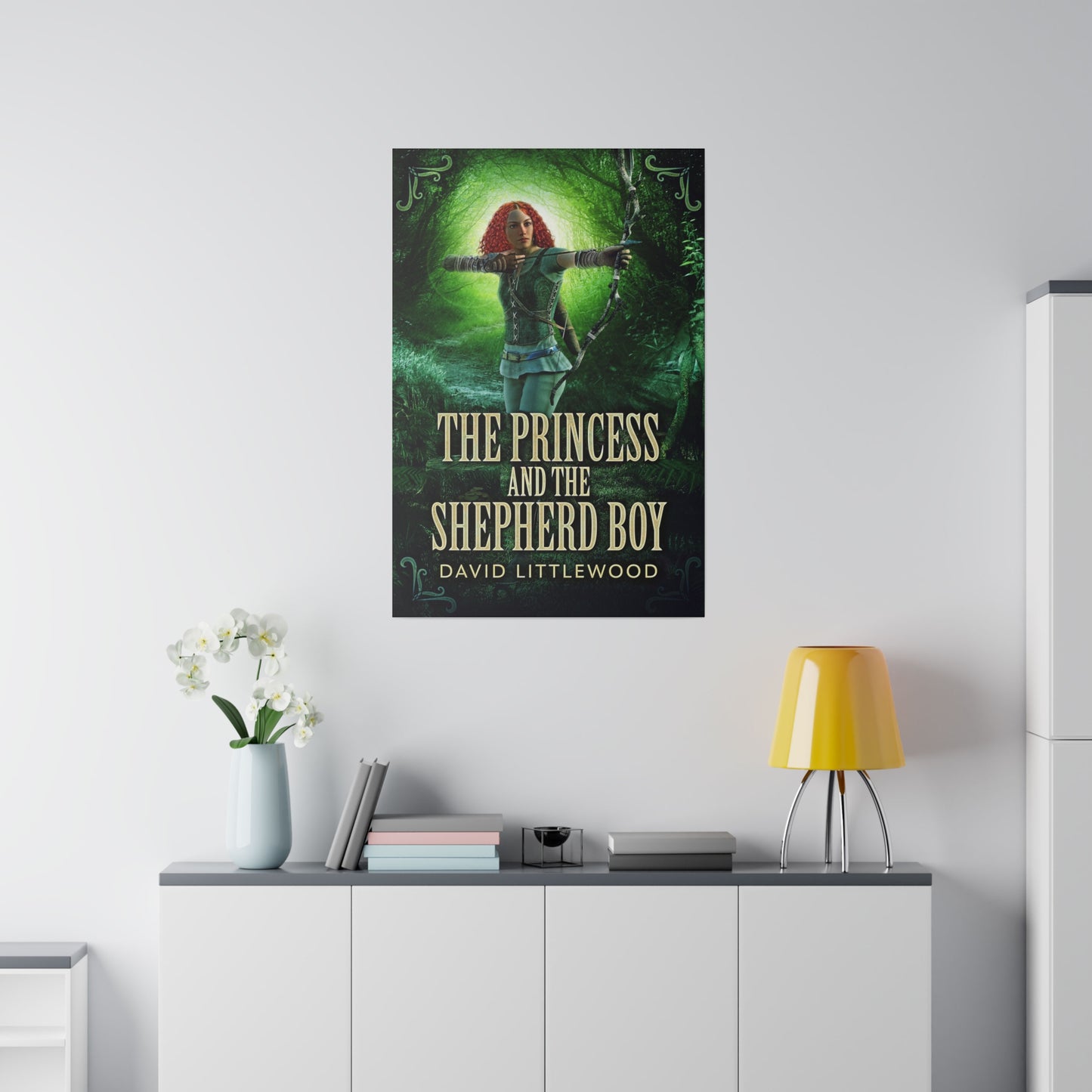 The Princess And The Shepherd Boy - Canvas
