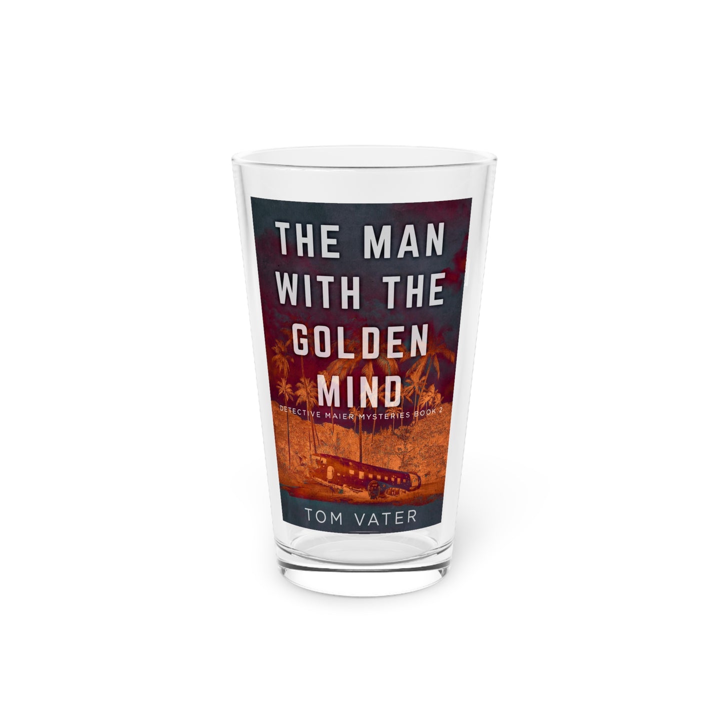 The Man With The Golden Mind - Pint Glass