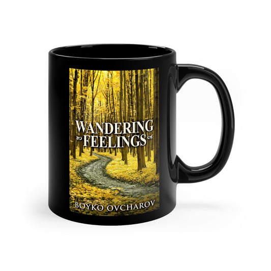 Wandering Feelings - Black Coffee Mug