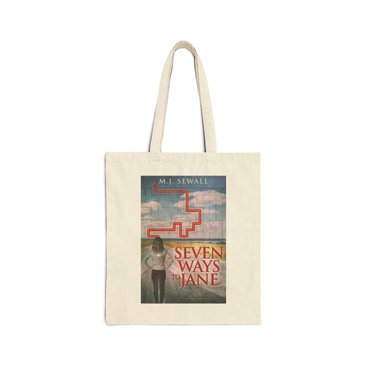 Seven Ways To Jane - Cotton Canvas Tote Bag